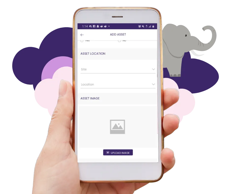 Mobile RFID tracking system allows you to update assets through the cloud.